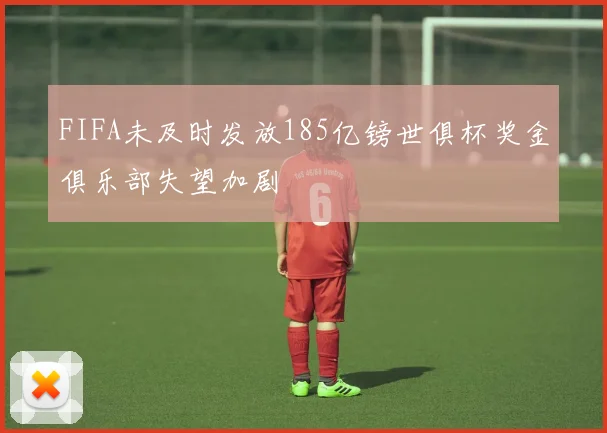 FIFA未及时发放185亿镑世俱杯奖金俱乐部失望加剧